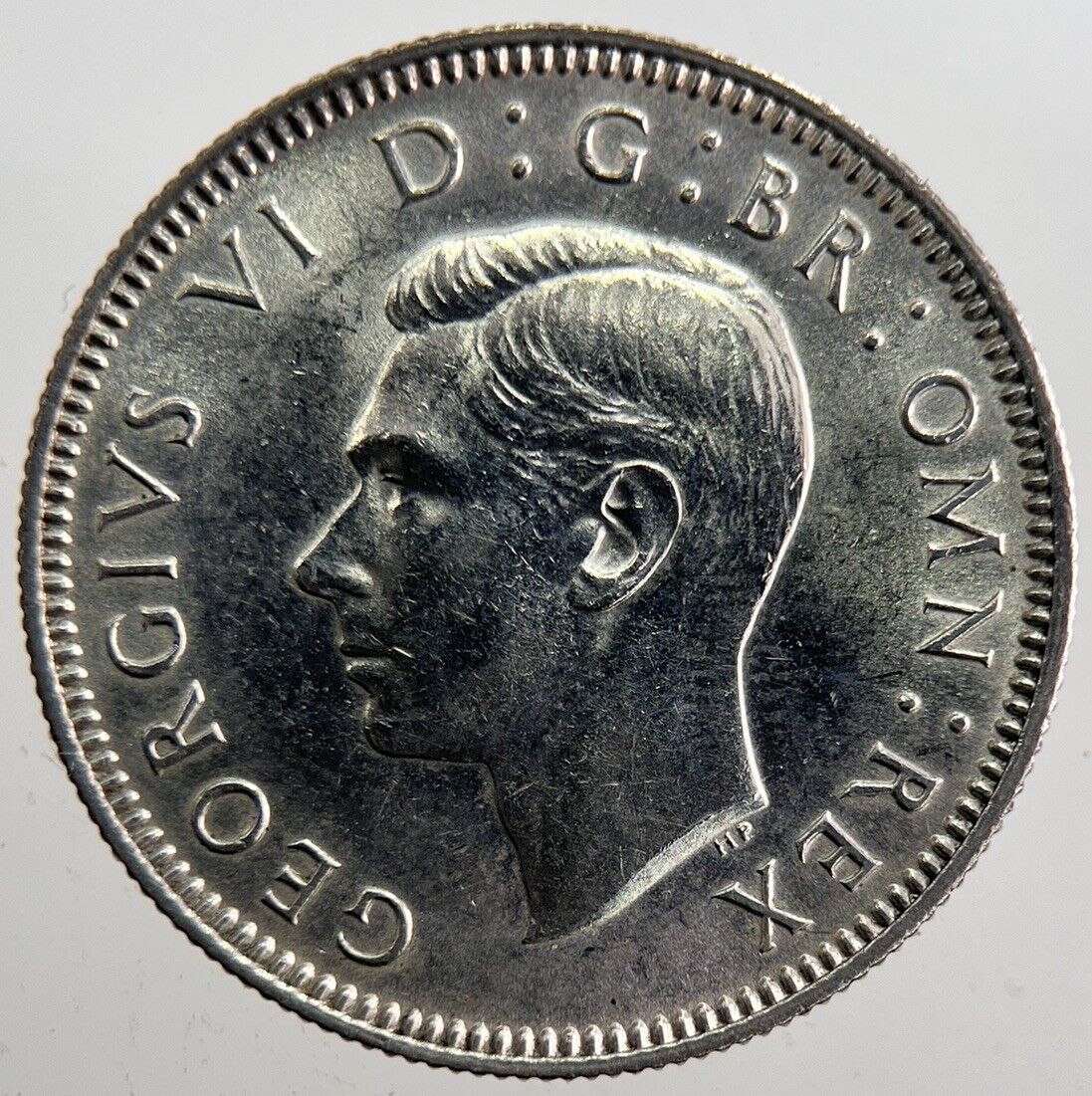1944 George VI British Shilling Silver Coin | Very High Grade | a7363
