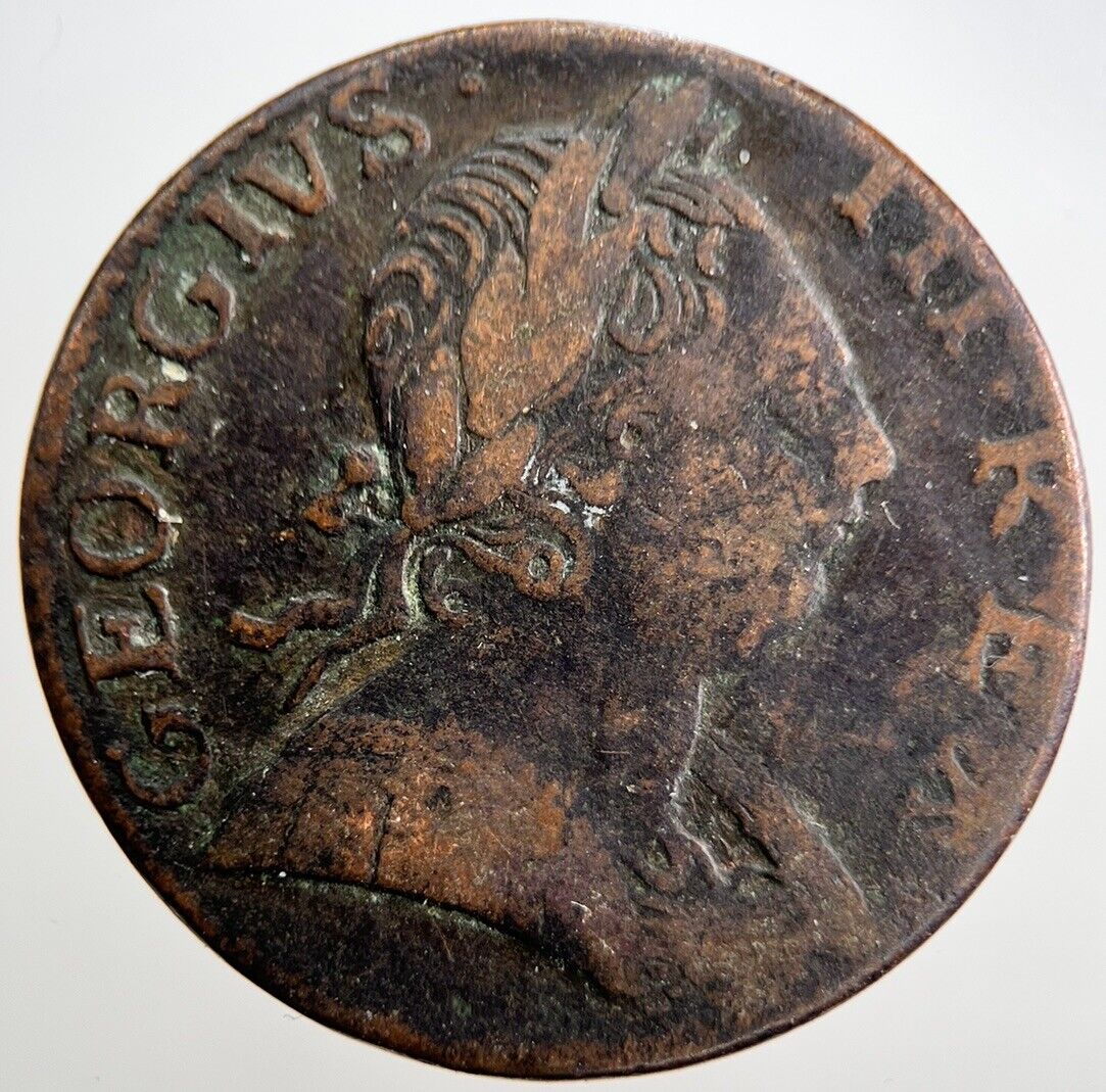 1775 George III 3rd Half-Penny Coin | Collectable Grade