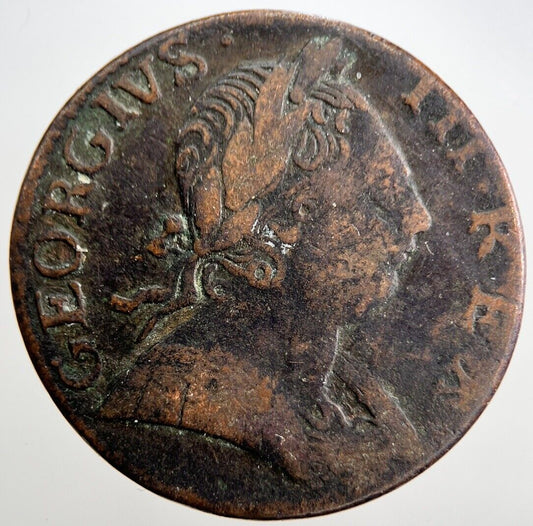 1775 George III 3rd Half-Penny Coin | Collectable Grade