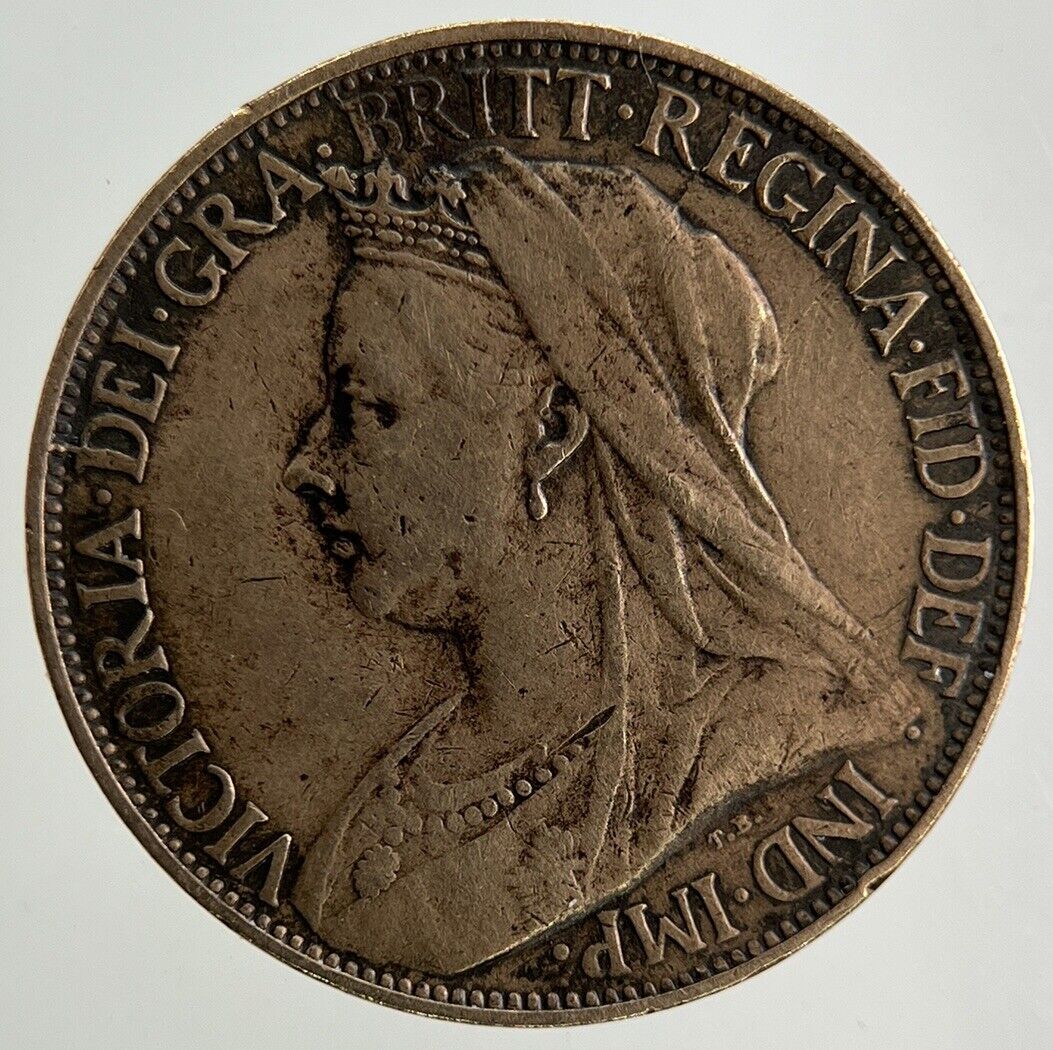 1896 Victoria Farthing Coin | Fine Collectable Grade