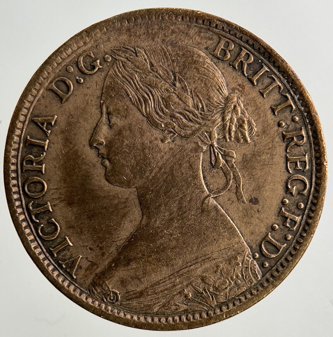 1866 Victoria Farthing Coin | Very High Grade