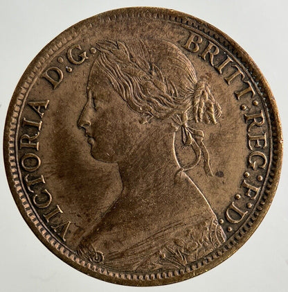 1866 Victoria Farthing Coin | Very High Grade