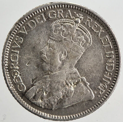 1919 Canada 10 Cents Silver Coin | Fine Collectable Grade