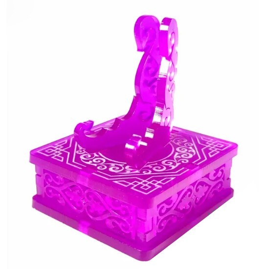 Pink 1oz Silver or Gold Coins / Amulet / Medal Display Stand