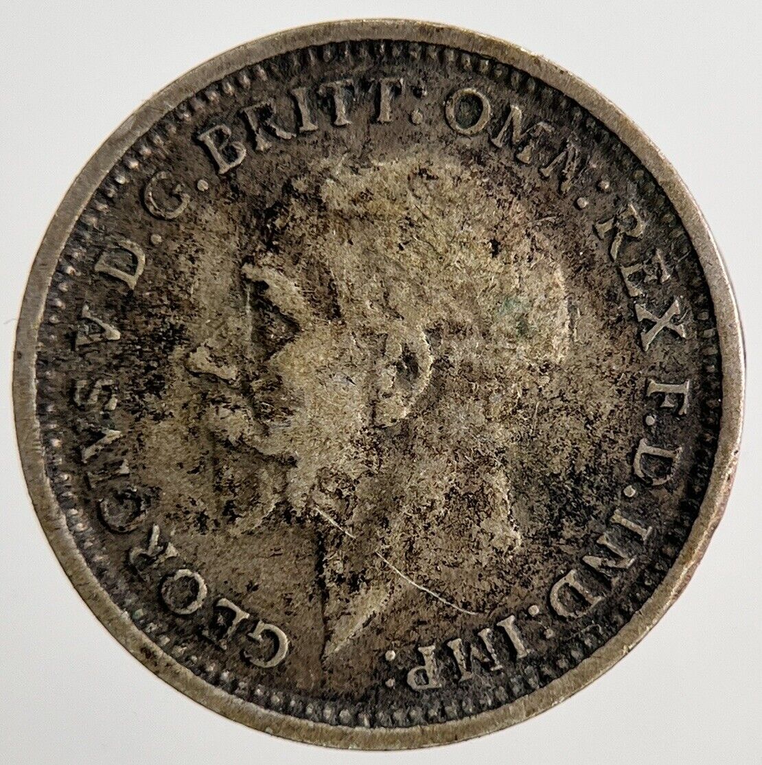 1936 George V Threepence Silver Coin | Fine Collectable Grade | a6934