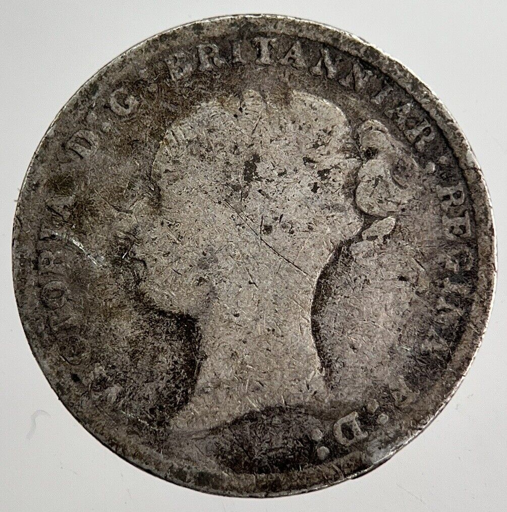 1883 Victoria Threepence Silver Coin | Collectable Grade | a8689