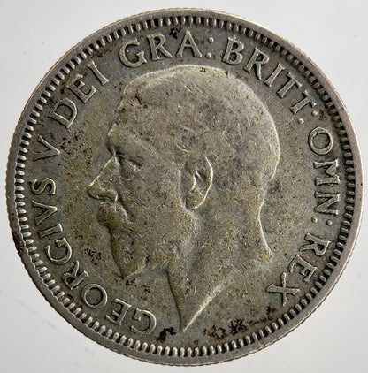 1934 George V Shilling British Silver Coin | Fine Collectable Grade | a6421