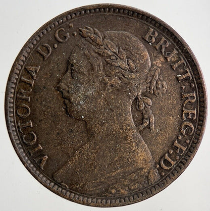 1888 Victoria Farthing Coin | Fine Collectable Grade | a6792