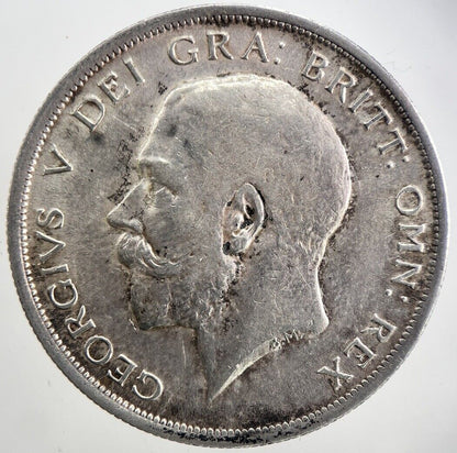 1916 George V Half-Crown Silver Coin | Very High Grade