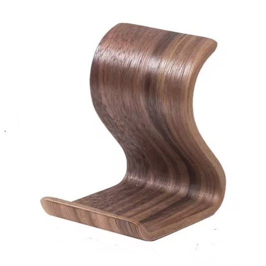 Walnut Colour iPhone Phone Tablet iPad Samsung Galaxy Solid Wood Angle Stand