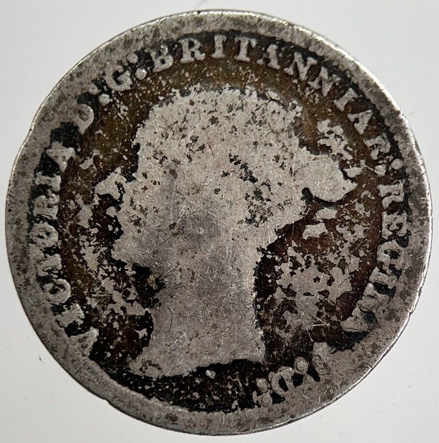 1879 Victoria Threepence Silver Coin | Collectable Grade | a8813