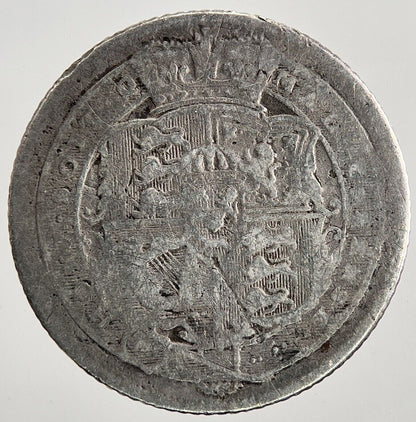 1816 George III Sixpence Silver Coin | Collectable Grade | a9538