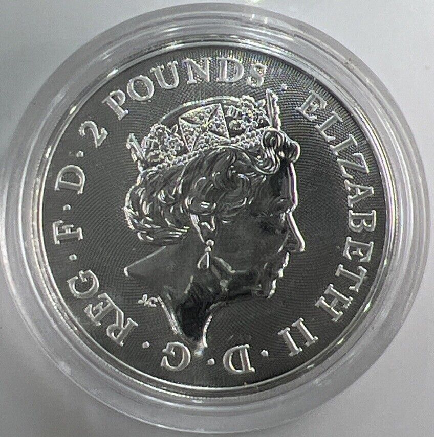 2018 Year of The Dog Royal Mint 1oz Silver Coin | Comes in Capsule