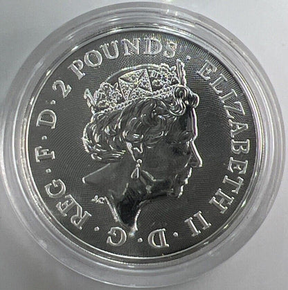 2018 Year of The Dog Royal Mint 1oz Silver Coin | Comes in Capsule