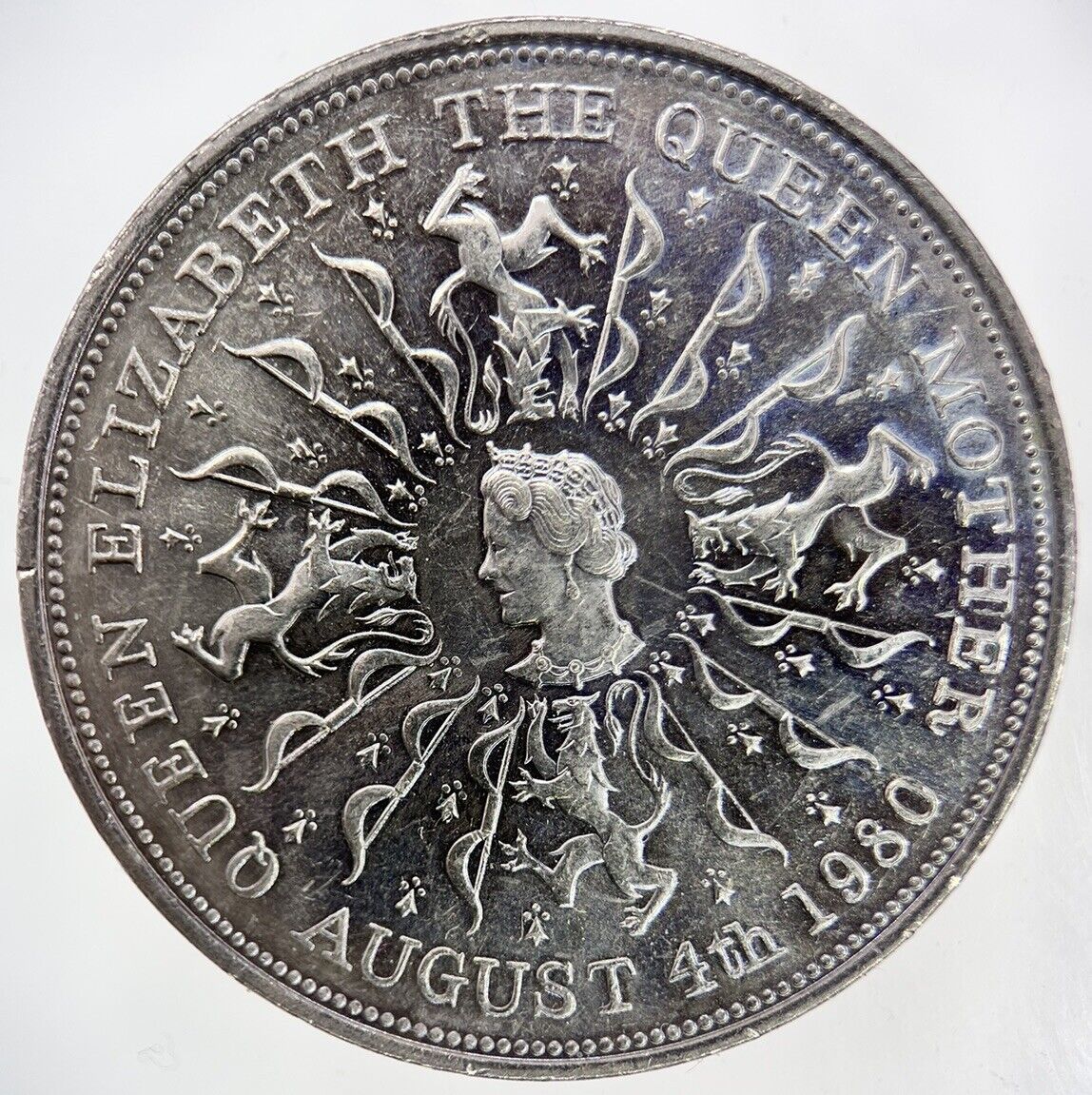 1993 Elizabeth II 2nd 40th Anniversary Crown Coin | Very High Grade | a3190