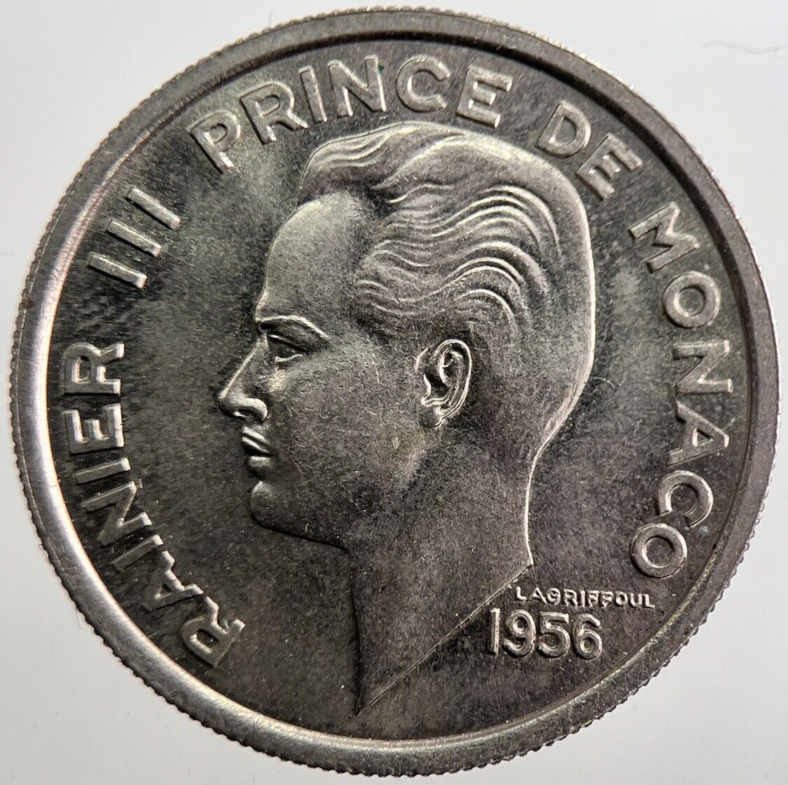 1956 Monaco 100 Francs Coin | Very High Grade | a7729