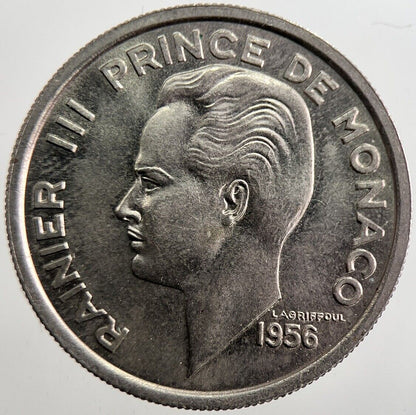 1956 Monaco 100 Francs Coin | Very High Grade | a7729