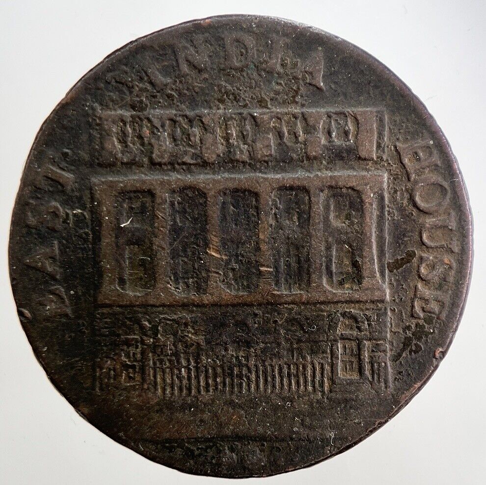 1793 Lancaster East India House Half-Penny Token | Collectable Grade