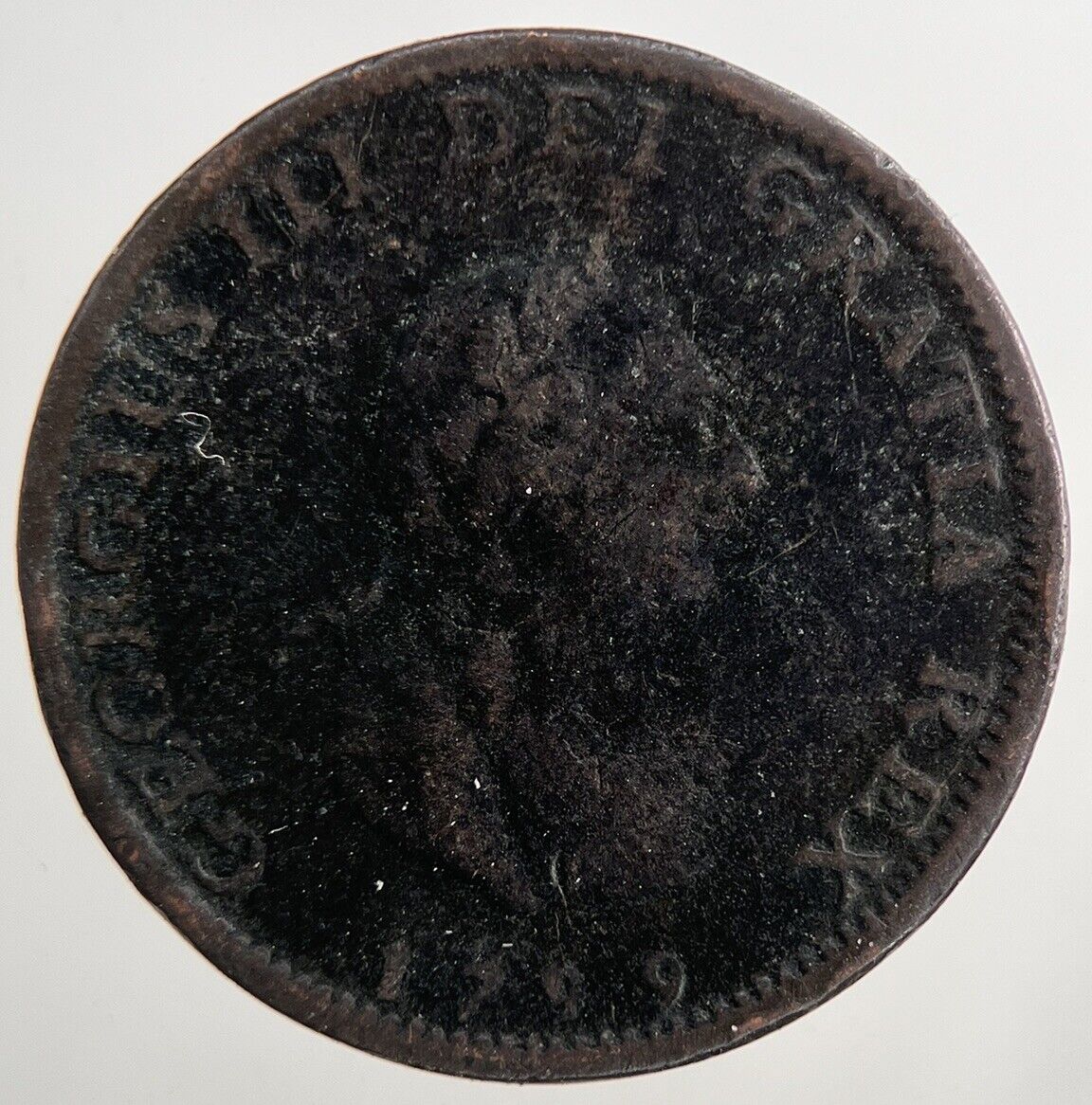 1799 George 3rd III Farthing Coin | Collectable Grade | a9259