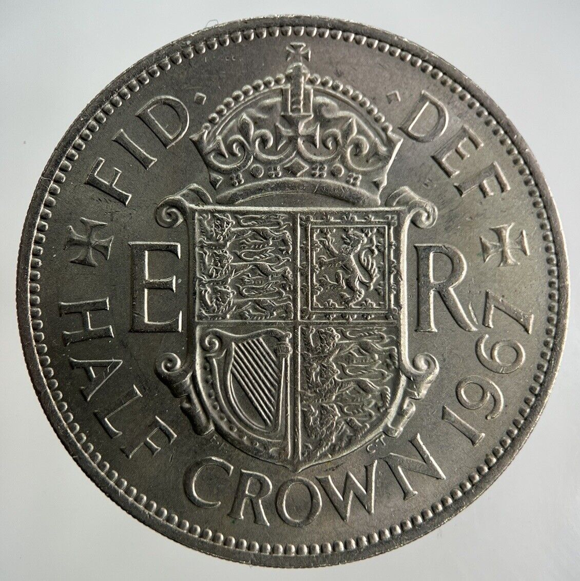 1967 Elizabeth II 2nd Half-Crown Coin | Very High Grade