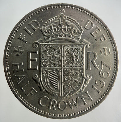 1967 Elizabeth II 2nd Half-Crown Coin | Very High Grade
