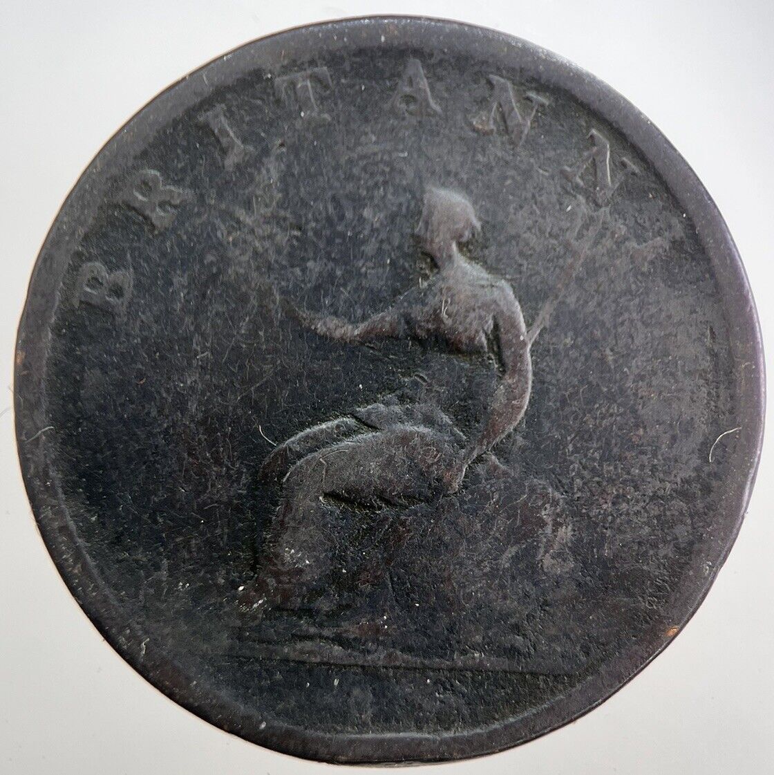 1806 George 3rd III Half-Penny British Coin | Collectable Grade | a7539