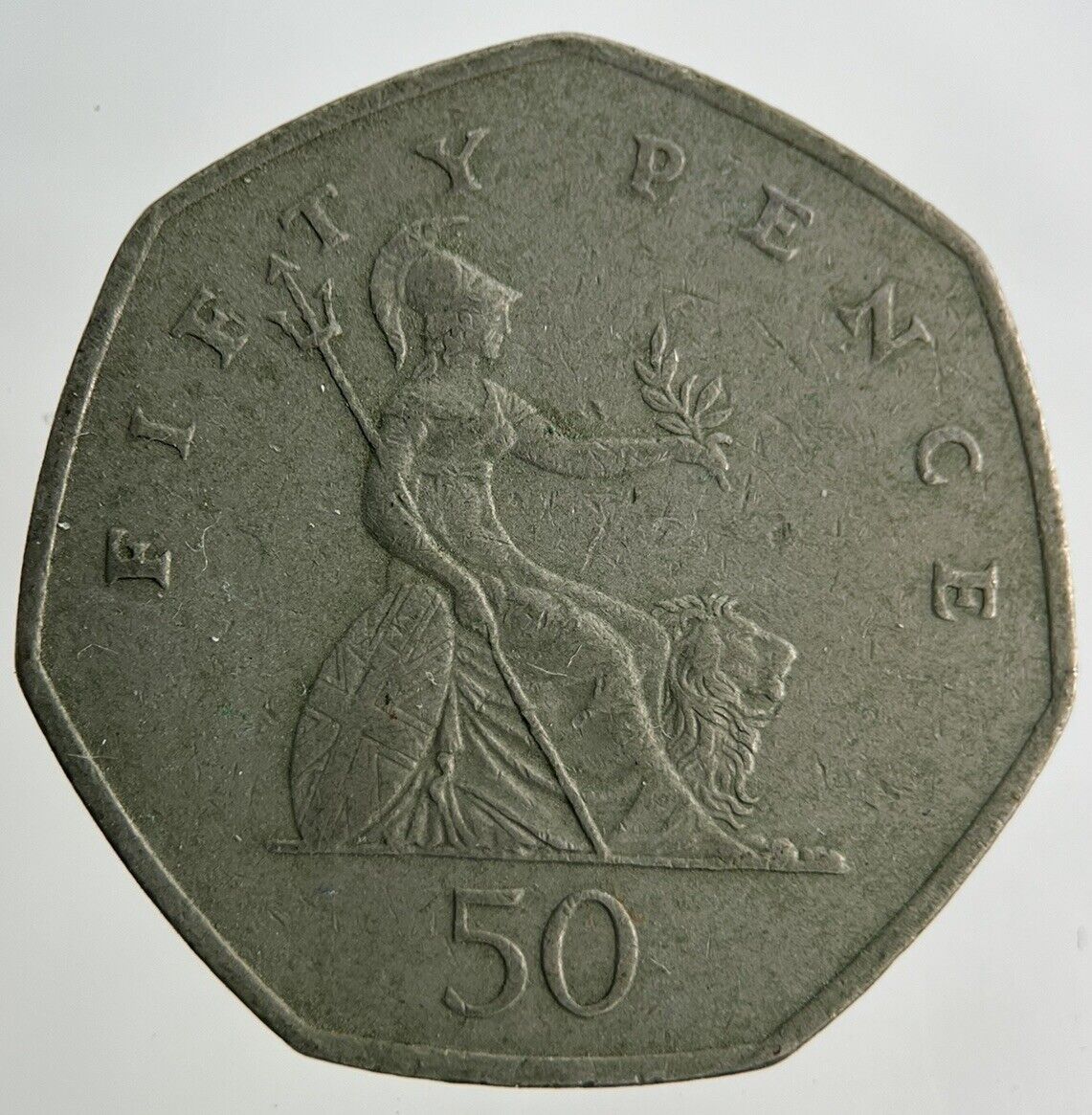 1997 Elizabeth II 2nd 50p Fifty-Pence Coin | Collectable Grade