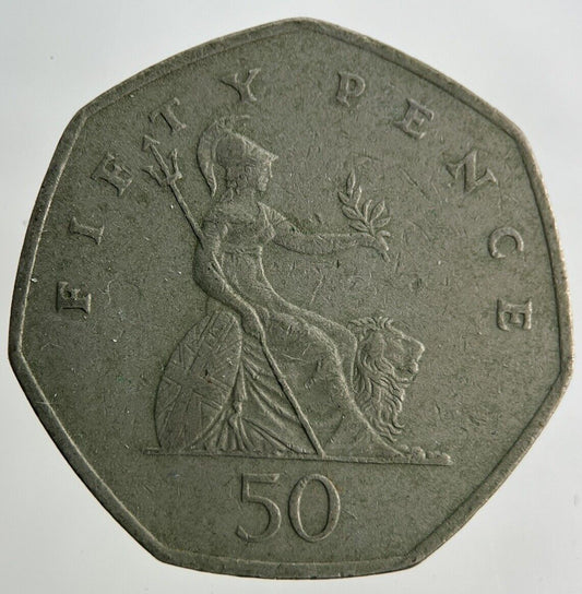 1997 Elizabeth II 2nd 50p Fifty-Pence Coin | Collectable Grade