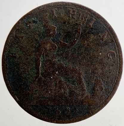 1881 Victoria Farthing Coin | Collectable Grade | a6451