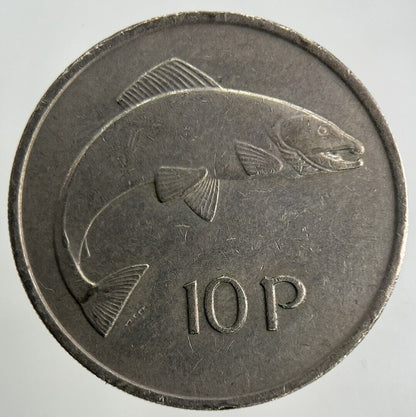 1975 Irish 10p Ten-Pence Coin | Fine Collectable Grade