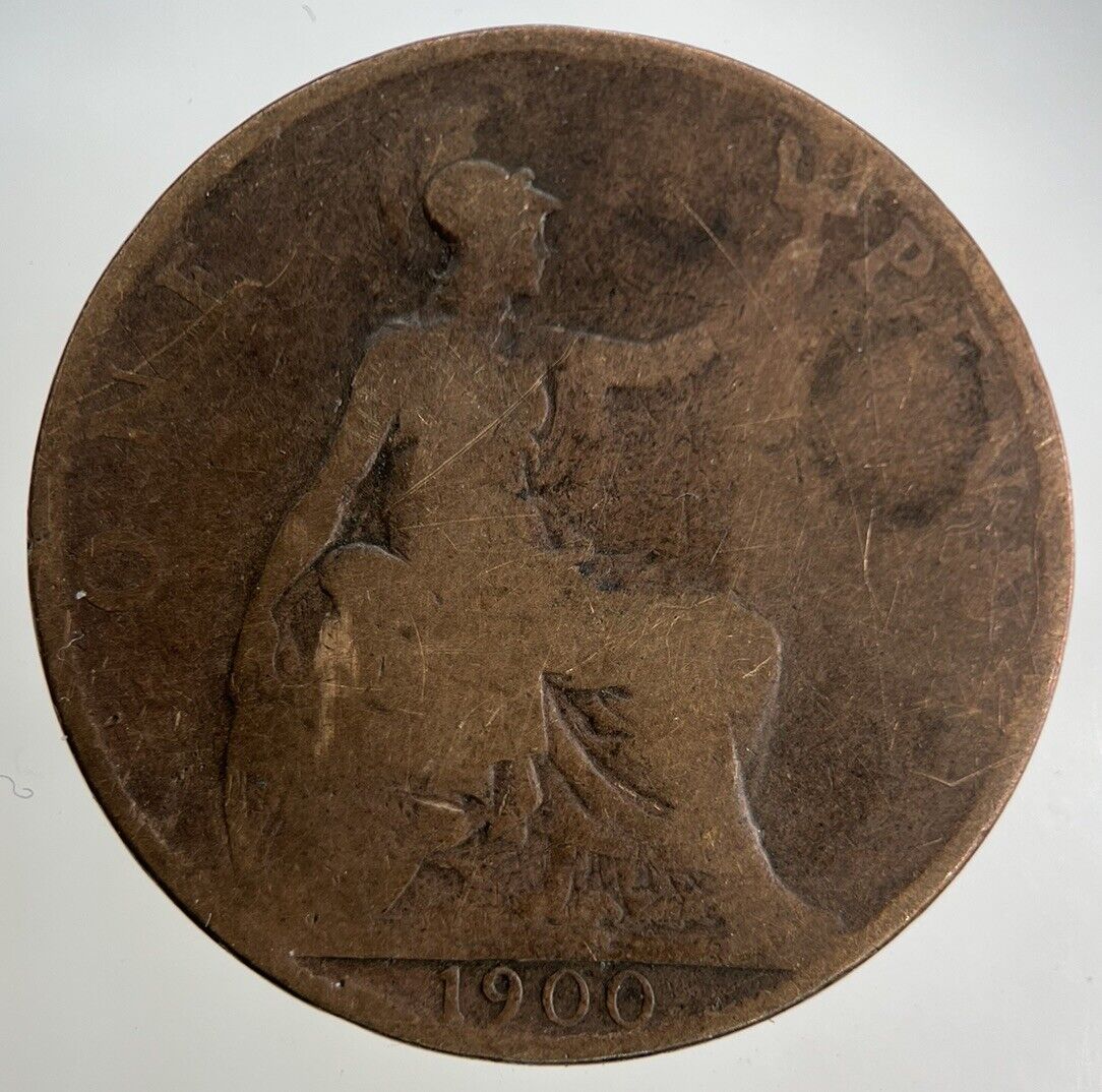 1900 Victoria One Penny Coin | Collectable Grade