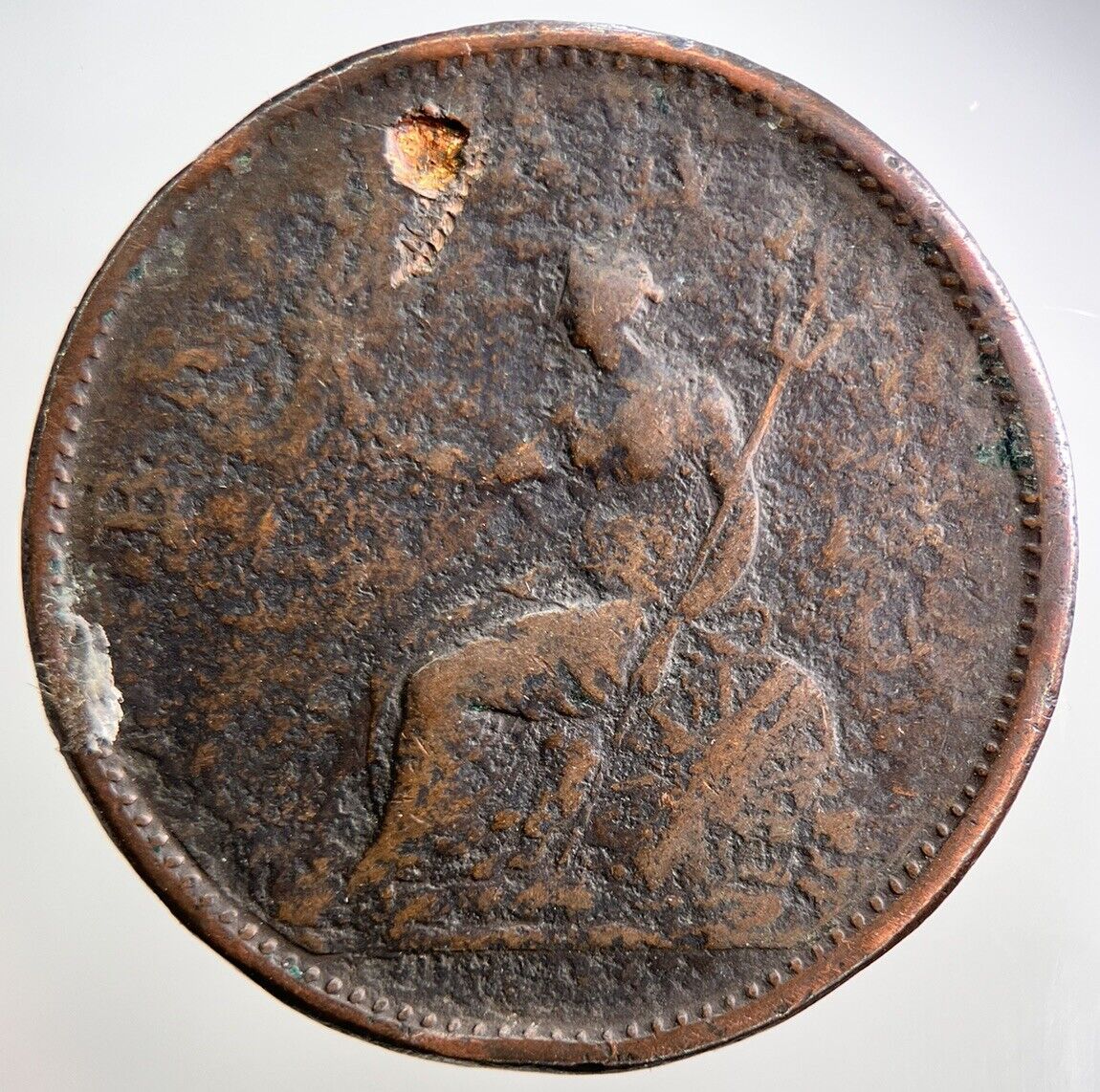 1806 George III 3rd One Penny Coin | Collectable Grade