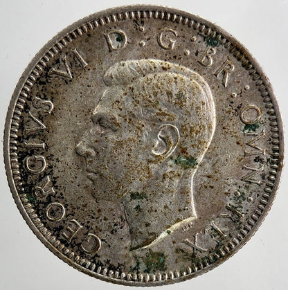 1945 George VI British Shilling Silver Coin | Very High Grade | a6415