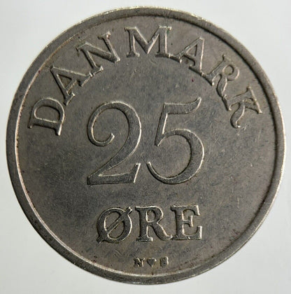 1955 Denmark 25 Ore Coin | Fine Collectable Grade