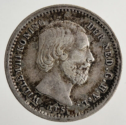 1869 Netherlands 5 Cents Silver Coin | Very High Grade | a6931