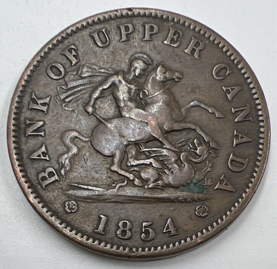 1854 Bank of Upper Canada Token | Very High Grade