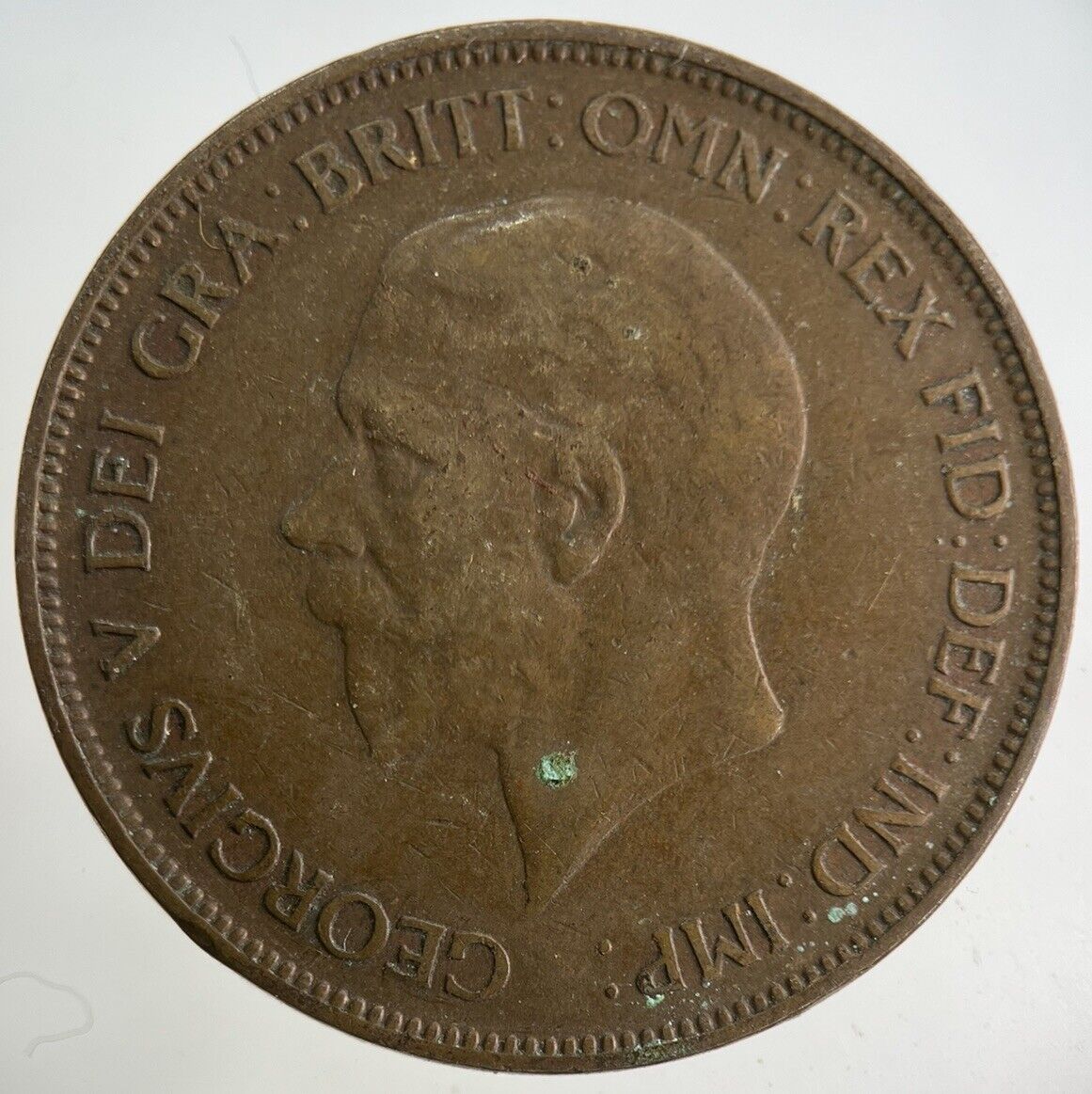 1936 George V One Penny Coin | Fine Collectable Grade