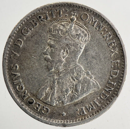 1918-M Australia Threepence Silver Coin | Very High Grade | a9570