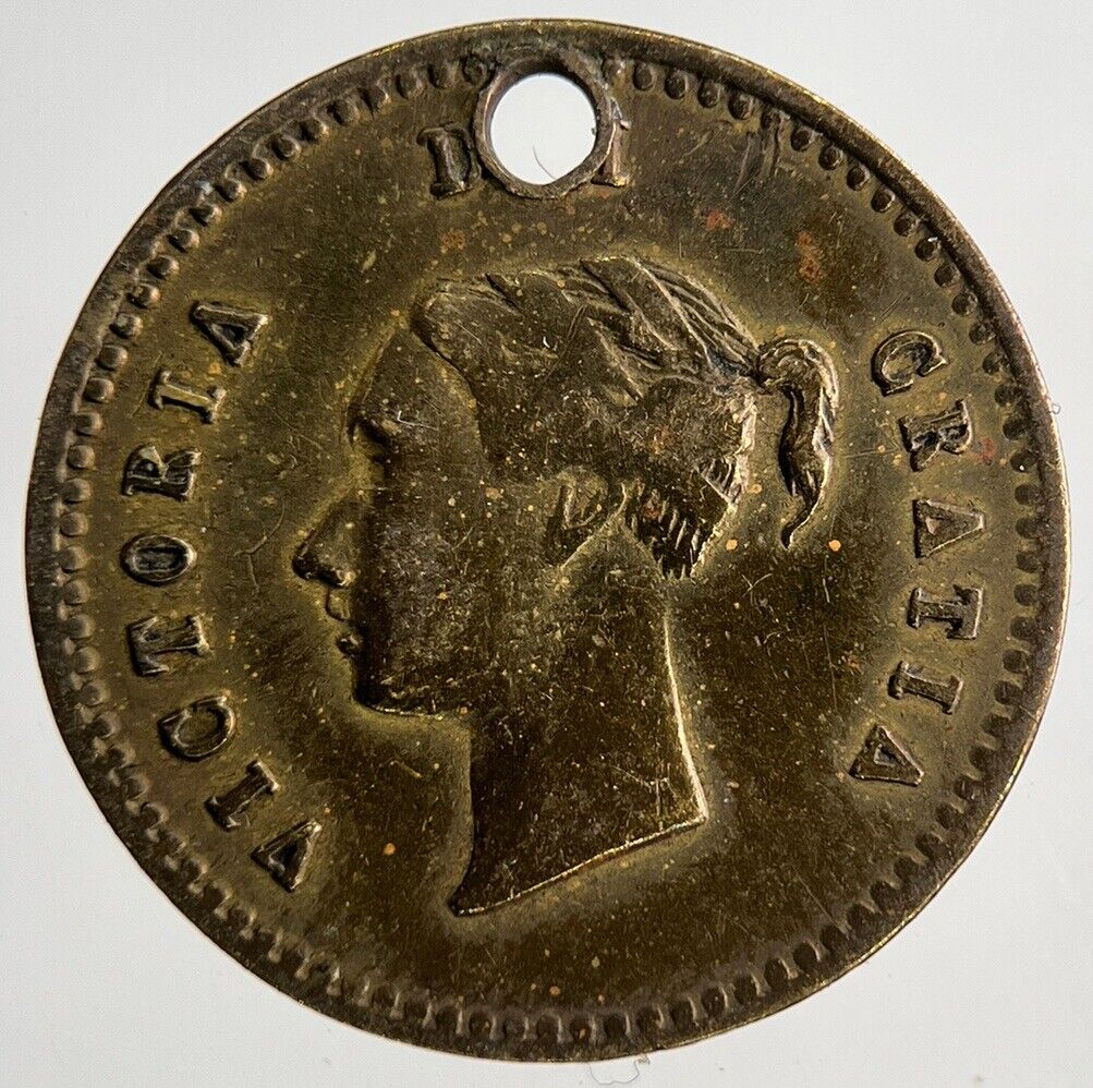 British Queen Victoria Cratia Medal | Fine Collectable | a6957