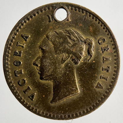 British Queen Victoria Cratia Medal | Fine Collectable | a6957