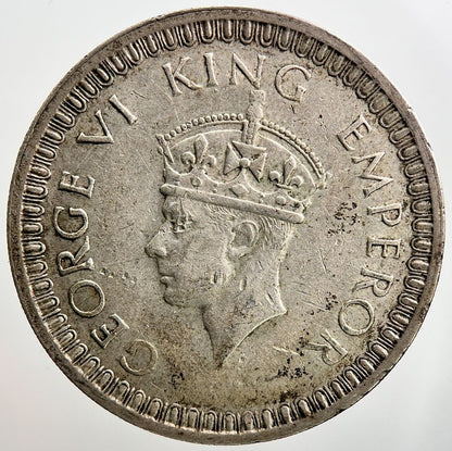 1942 India 1 One Rupee Silver Coin | Fine Collectable Grade