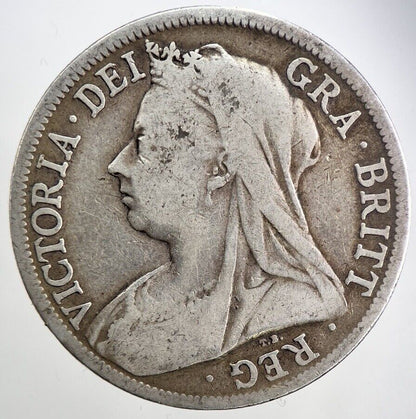 1895 Victoria Half-Crown Silver Coin | Collectable Grade