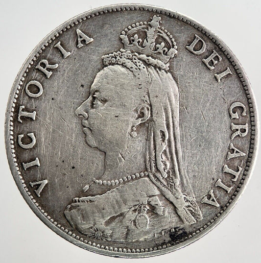 1897 Victoria Florin Silver Coin | Fine Collectable Grade | a9710