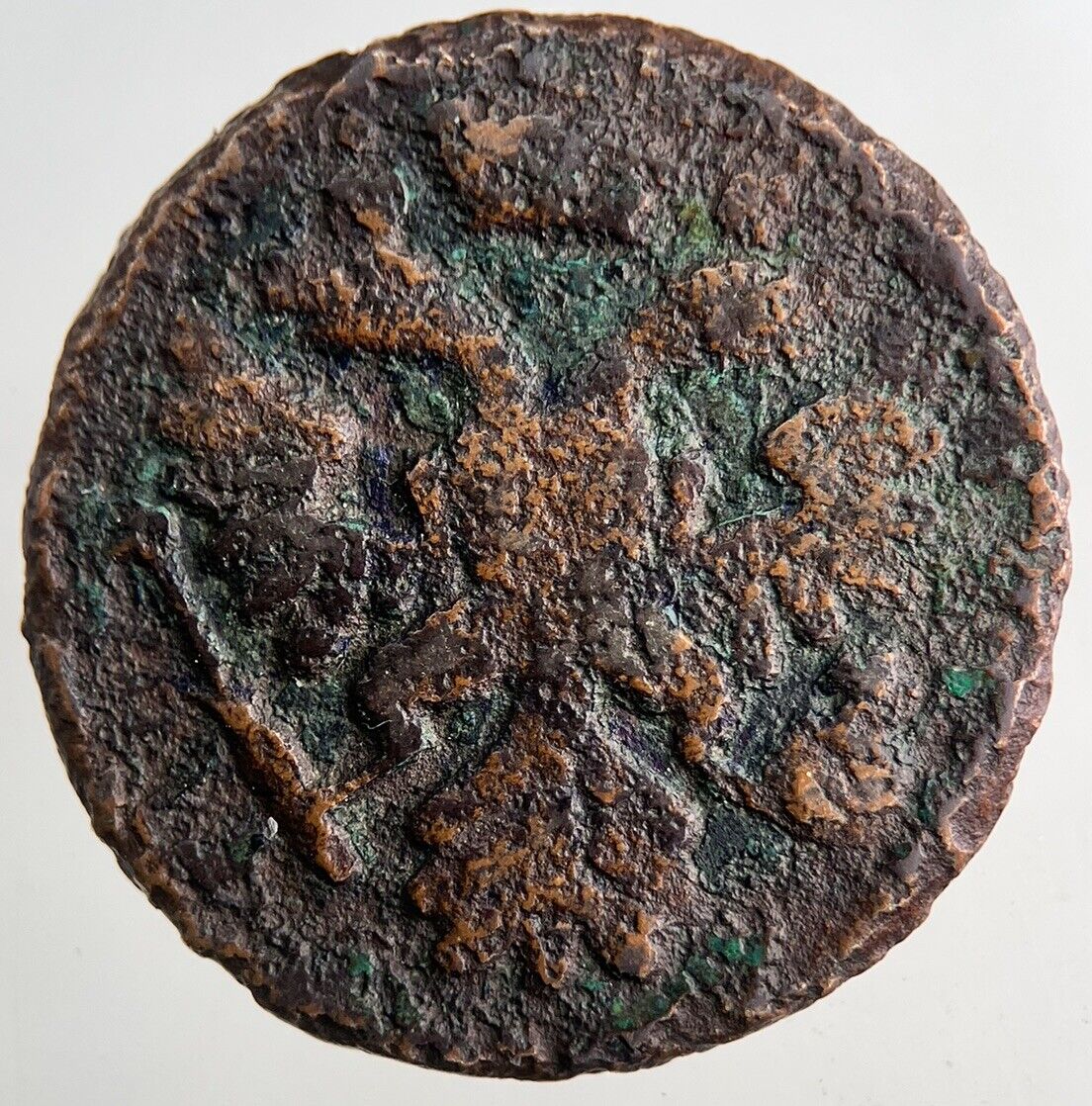 1738 Russia Half 1/2 Kopek Coin | Collectable Grade | a9185