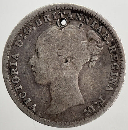 1875 Victoria Threepence Silver Coin | Collectable Grade