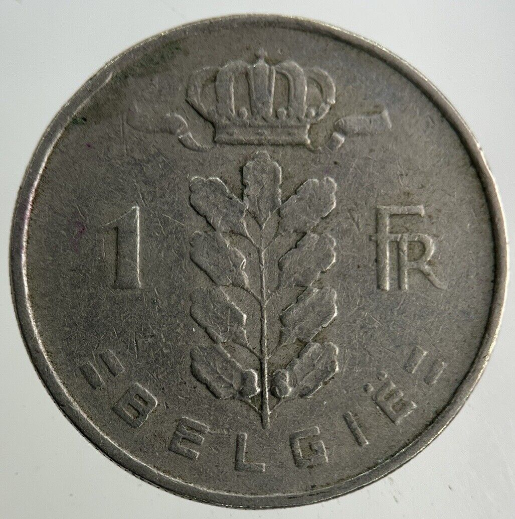 1953 Belgium 1 Franc Coin | Fine Collectable Grade