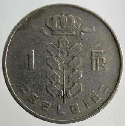 1953 Belgium 1 Franc Coin | Fine Collectable Grade