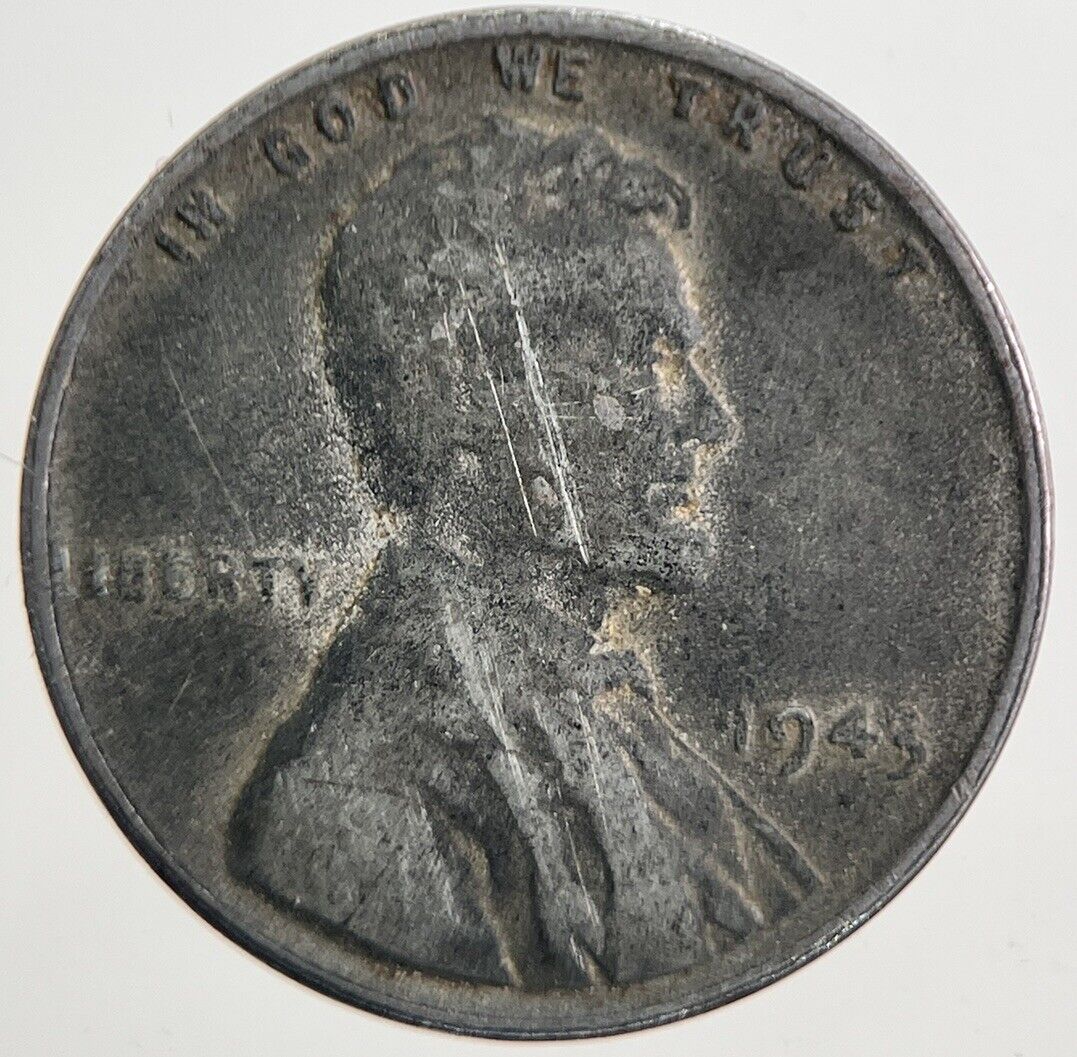 1943 US USA Steel One Cent Coin | Collectable Grade