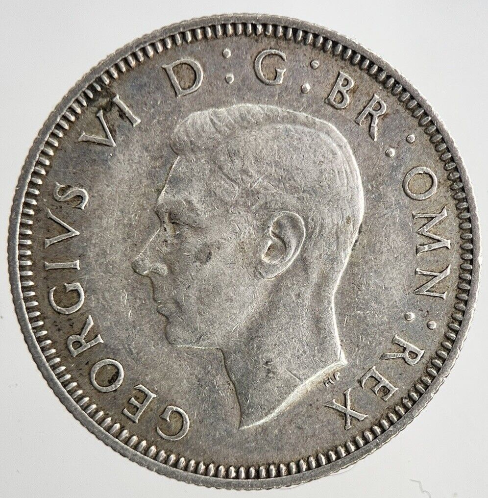 1946 George VI British Shilling Silver Coin | Fine Collectable Grade | a6958