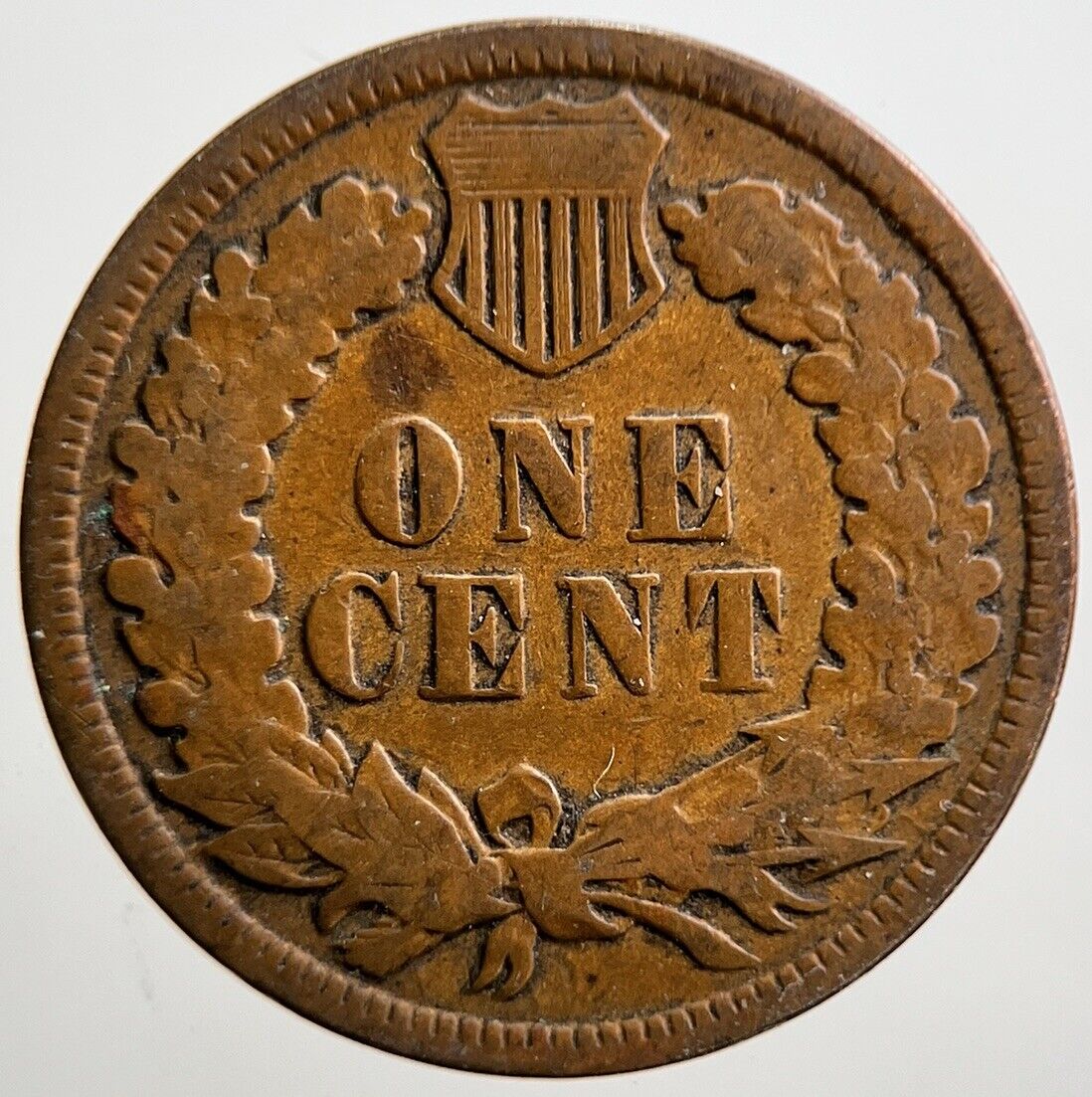 1880 US USA Indian Head One 1 Cent Copper Coin | Collectable Grade | a2763
